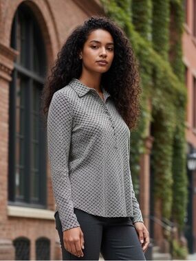 J. McLaughlin, geometric print, sz XL